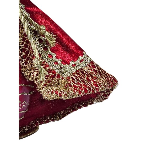 Vtg Kurt S Adler The Mystique Collection Hand Blown Glass Ornament Red Queen - Picture 8 of 11